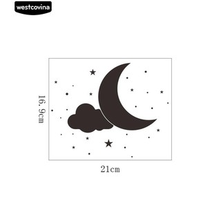 Sticker dán tường hình đám mây