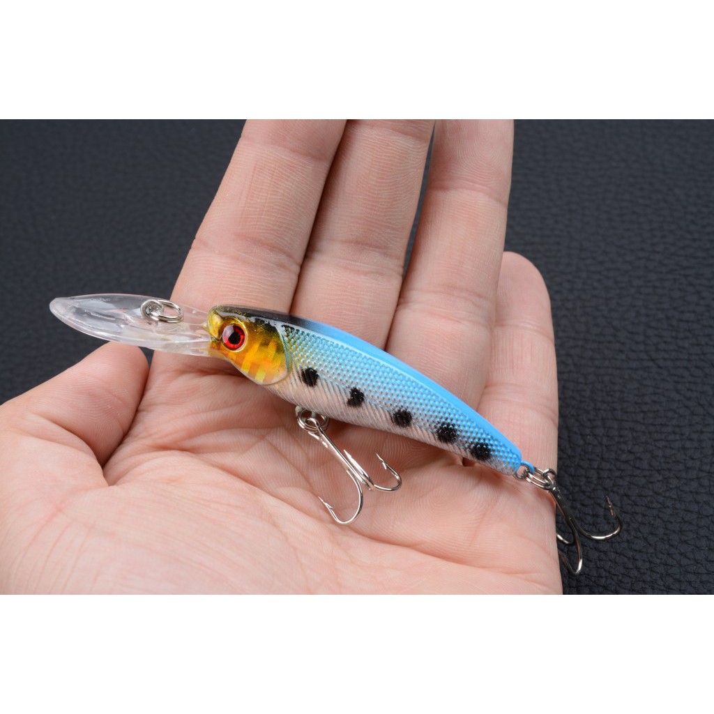 Mồi Câu Lure Cá Chẽm,Hồng,Nhồng,Măng,... Dài 9cm Nặng 8.3gam