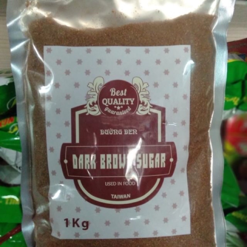 Đường đen gói 1 kg thơm ngon đặc biệt