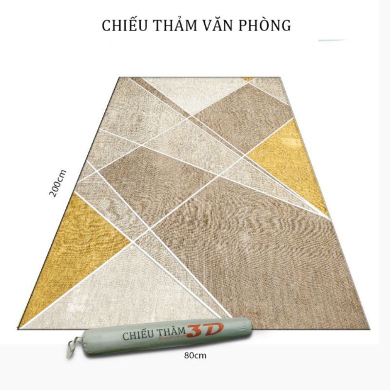 Thảm chân giường thảm văn phòng Thảm bali trải trang trí size 80x200cm