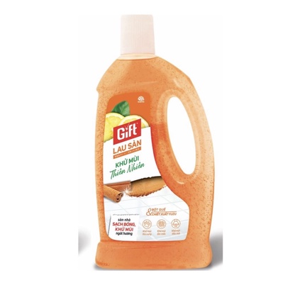 [HOT]GIFT Lau Sàn khử mùi thiên nhiên Bột Quế &amp; Chiết Xuất Yuzu 1 Lít cho Sàn/ Nền gạch/đá/gỗ luôn sáng bóng chống trơn