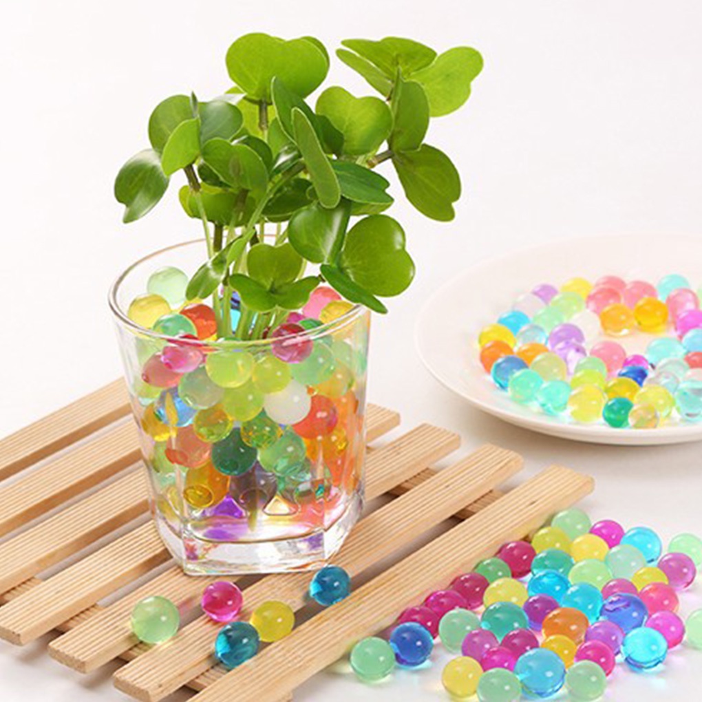 100 quả bóng hạt nước có thể nở ra đầy màu sắc làm đồ chơi cho trẻ em