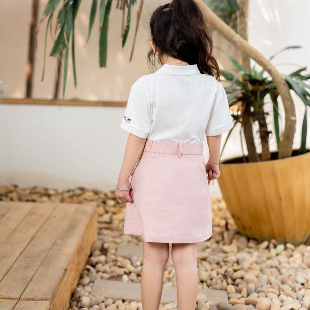 Áo polo trẻ em mắt chim Melange YODY Phối Nẹp thoáng mát siêu thấm hút mặc đi học đi chơi APK5151