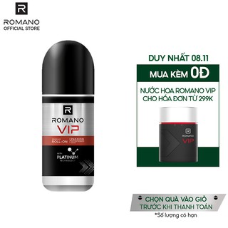 Lăn khử mùi cao cấp romano vip passion mạnh mẽ bí ẩn 50ml