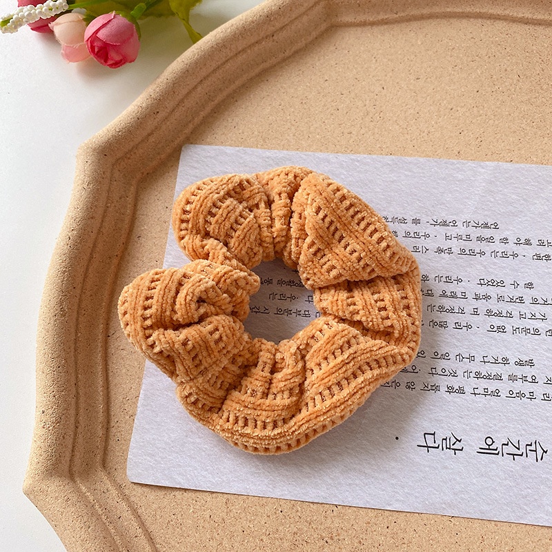 Dây Thun Cột Tóc Phong Cách Thu Đông Đơn Giản Mới