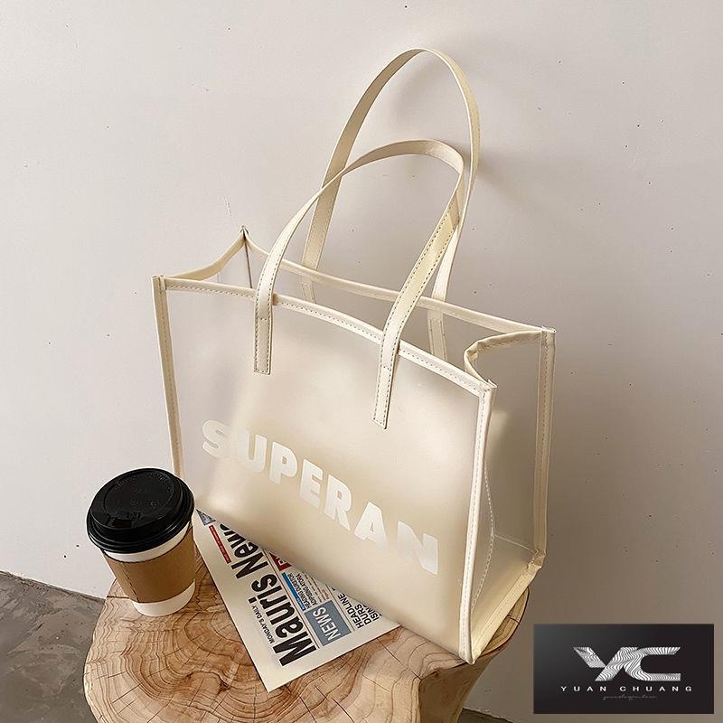 Túi Xách Cỡ Lớn Trong Suốt Thời Trang Mùa Hè Cho Nữ 2022