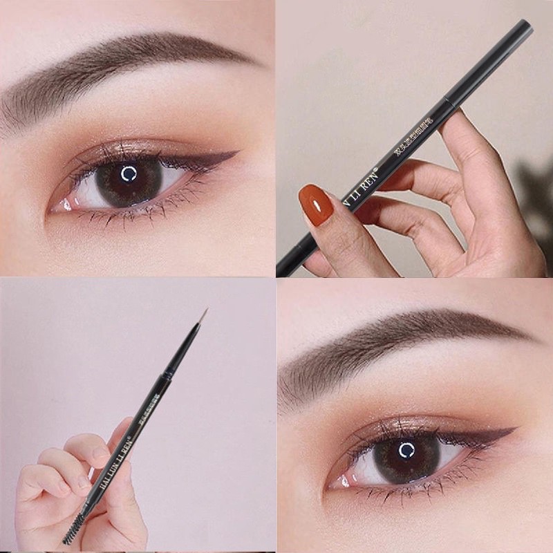 [Hàng mới về] Bút kẻ lông mày trang điểm hai đầu siêu nhỏ chống thấm nước và mồ hôi