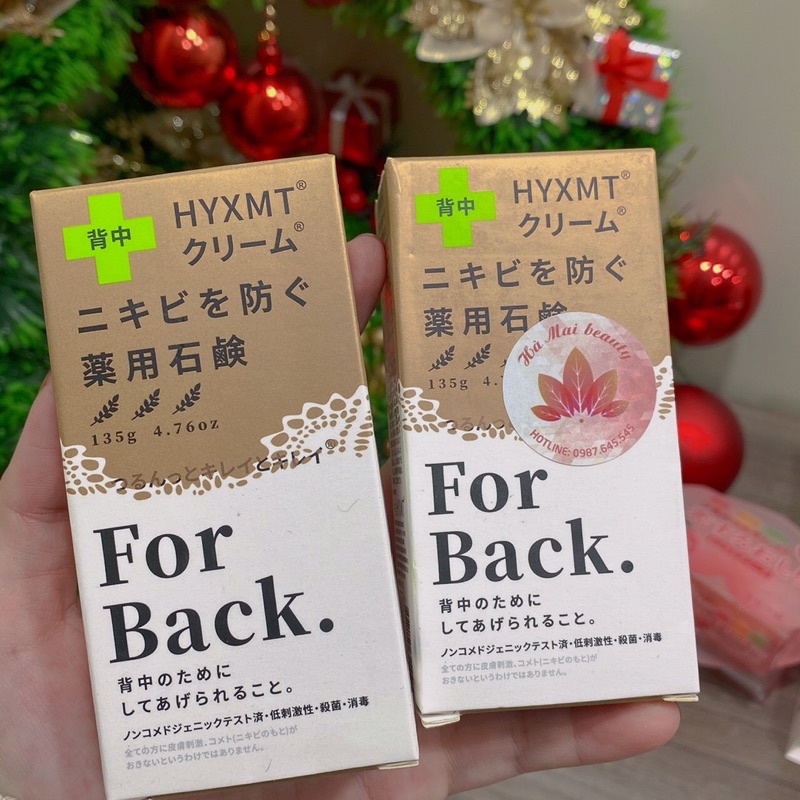 Xà phòng giảm mụn lưng than hoạt tính