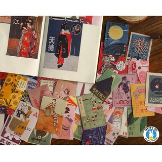 Bộ 20 sticker NHẬT BẢN RETRO