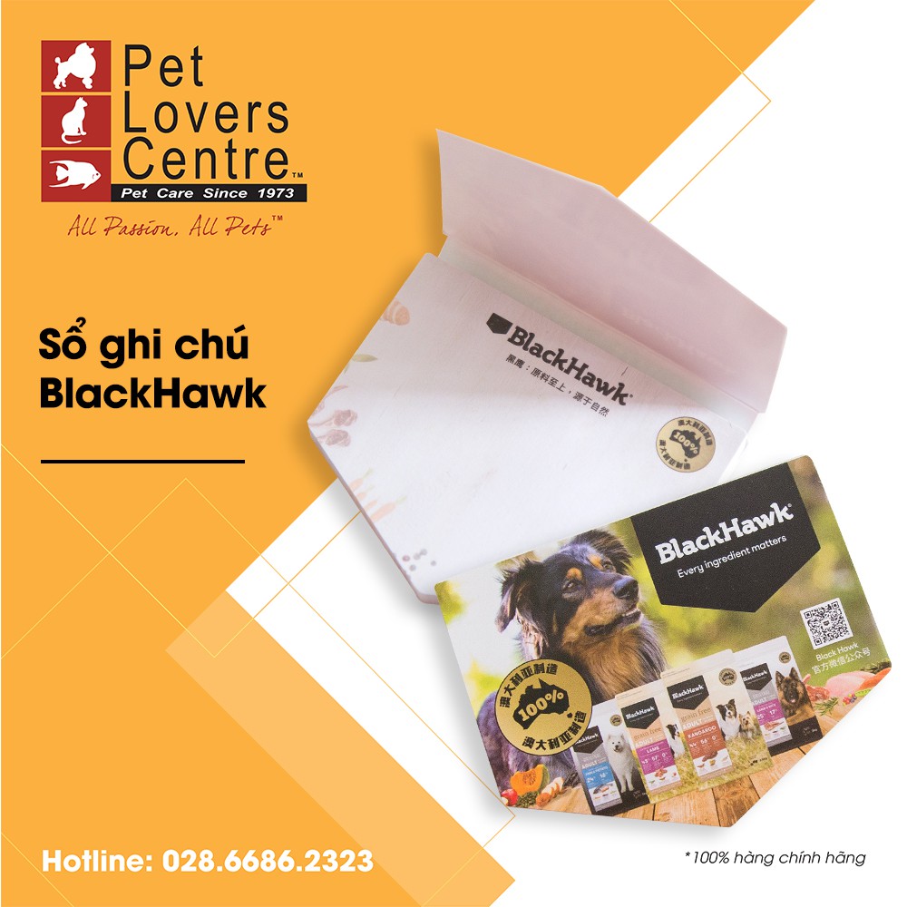 Sổ giấy note BlackHawk