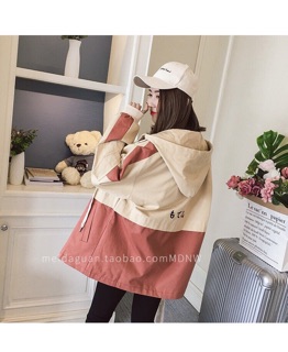 Áo khoác gió nữ form rộng