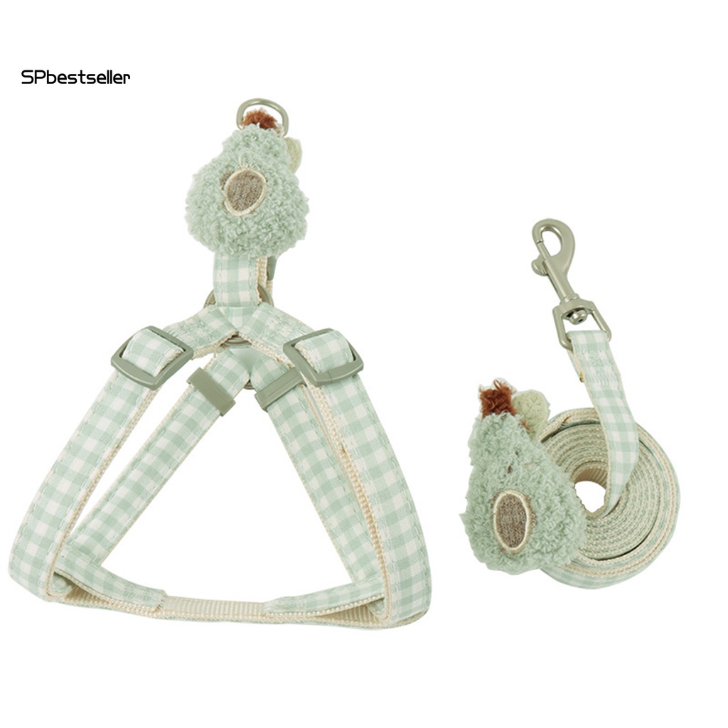 Set dây dắt thú cưng tay nghề tỉ mỉ dịu nhẹ cho da thú cưng