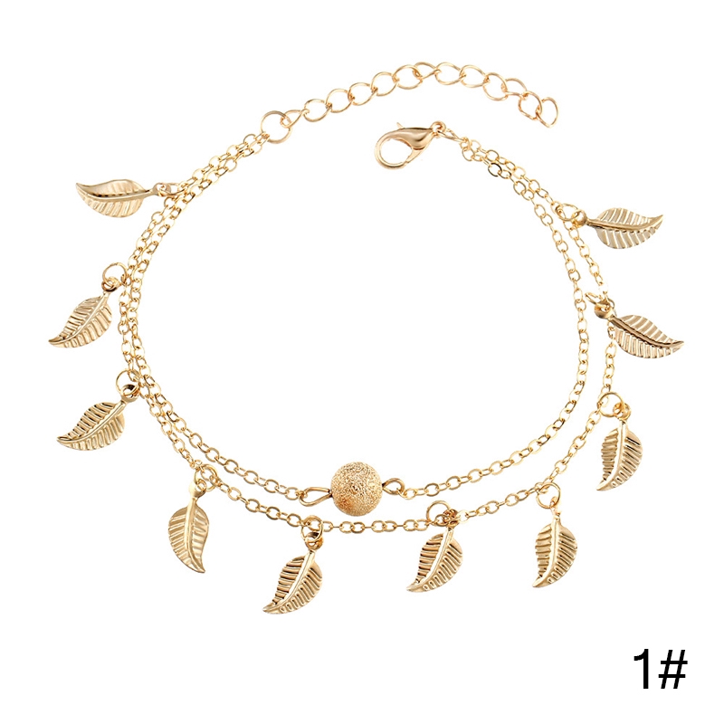 Lắc Chân 17KM Thời Trang Bãi Biển Mùa Hè 2 Màu Tùy Chọn