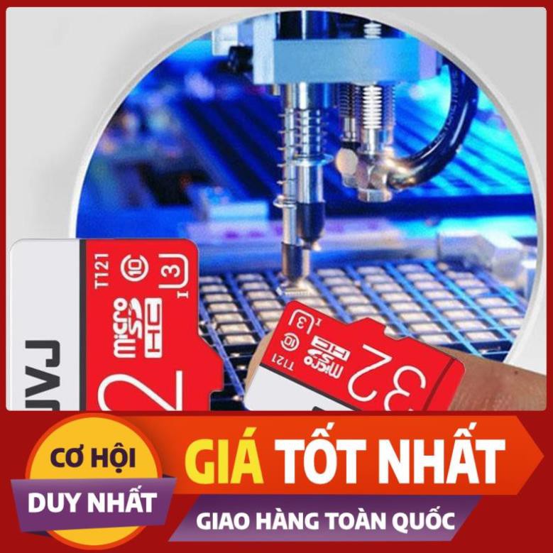 Hàng Chất.Thẻ nhớ 64gb/128gb/32gb/16gb JVJ Pro U3 calss 10 - chuyên dụng cho CAMERA tốc độ cao $