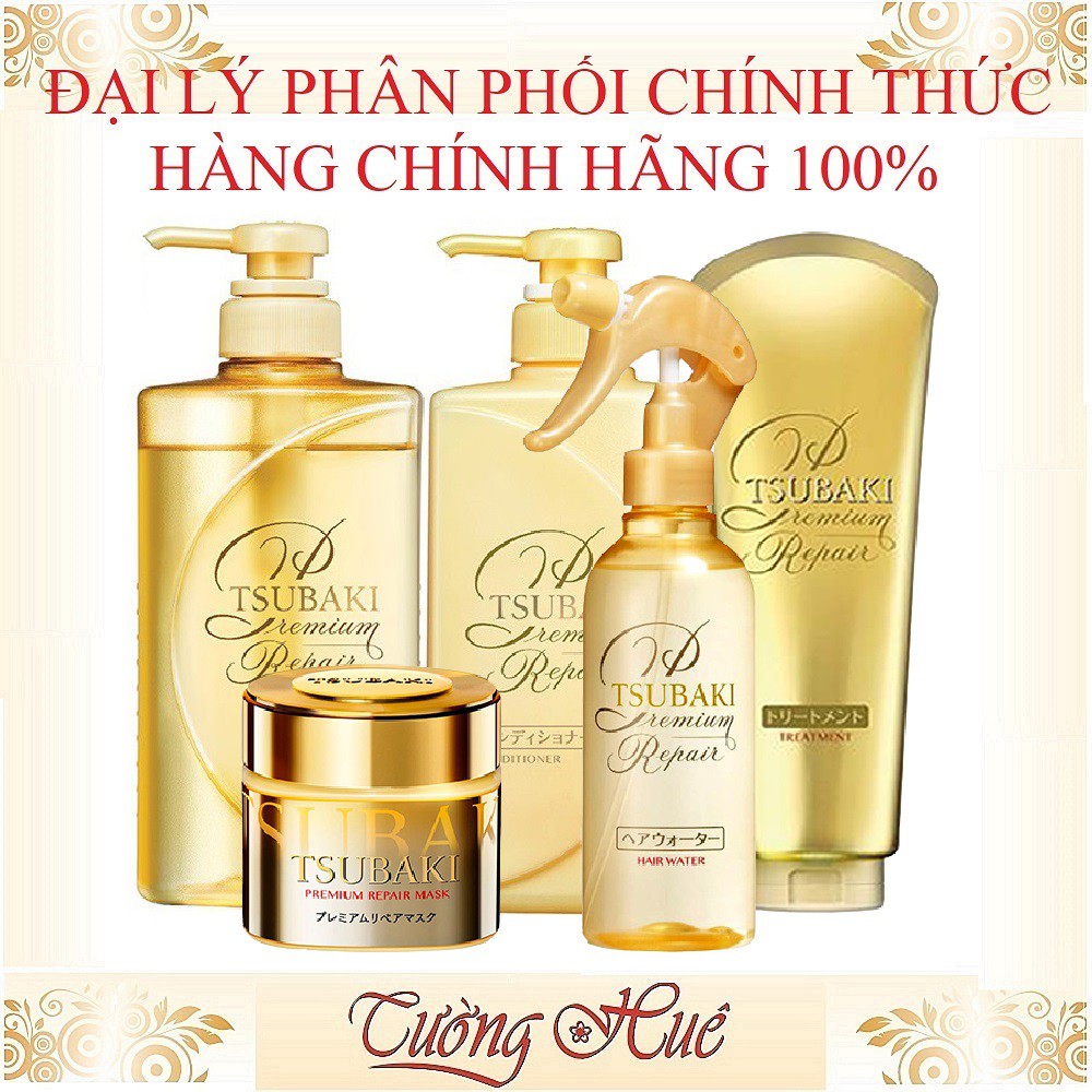 Dầu Xả Cao Cấp Phục Hồi, Ngăn Rụng Tóc Tsubaki Premium Repair Conditioner - 490ml