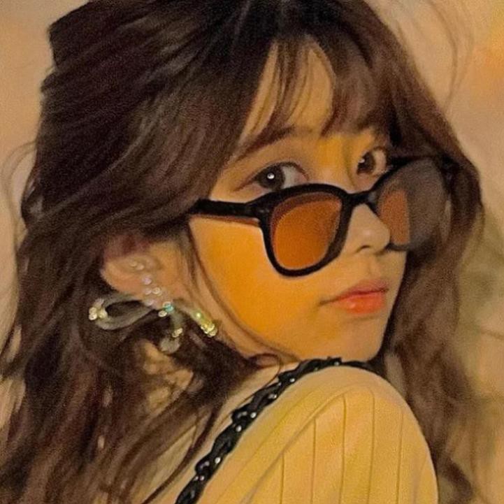 Kính râm nam nữ đen vàng, Mắt kính thời trang gọng đẹp chống uv400 - K350 shop004 | BigBuy360 - bigbuy360.vn