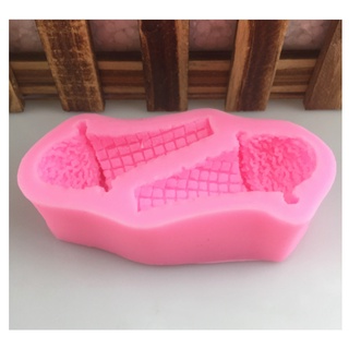 Khuôn Silicon Cặp Cây Kem