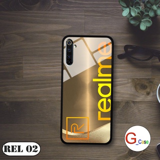 Ốp lưng kính 3d realme 6