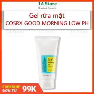CHÍNH HÃNG - Sữa rửa mặt dạng gel Cosrx Low pH Good Morning Gel Cleanser