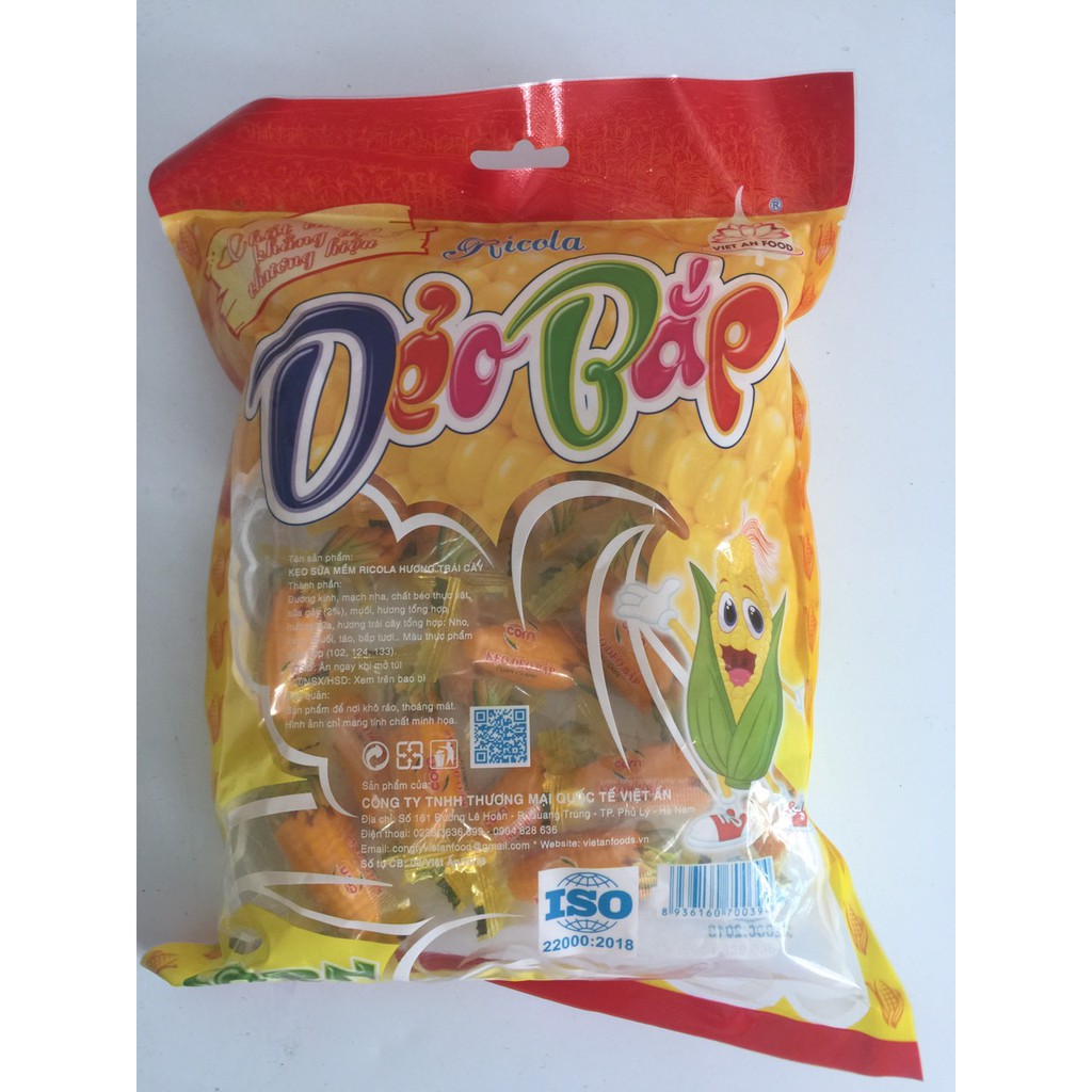 Kẹo Ricola Dẻo Bắp (Việt Ấn food)