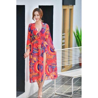 Bikini 2 mảnh kèm váy choàng