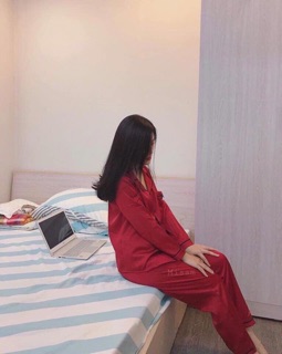 Bộ pijama lụa