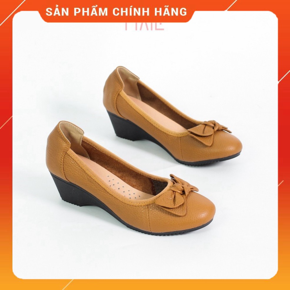 Giày Búp Bê Nữ Đế Xuồng 3cm Da Thật Pixie X461