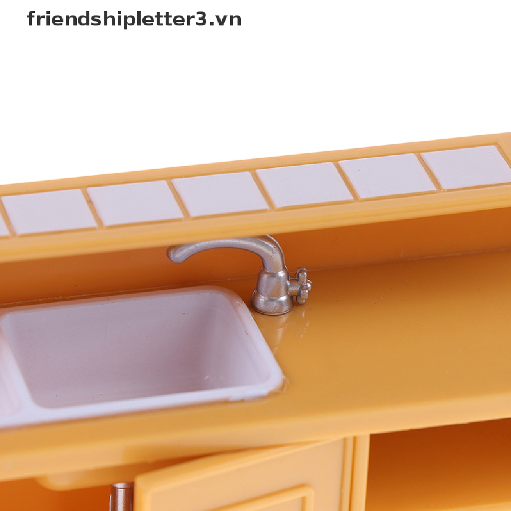 Mô Hình Nhà Bếp Bằng Nhựa Tỉ Lệ 1 / 12 Trang Trí Nhà Búp Bê