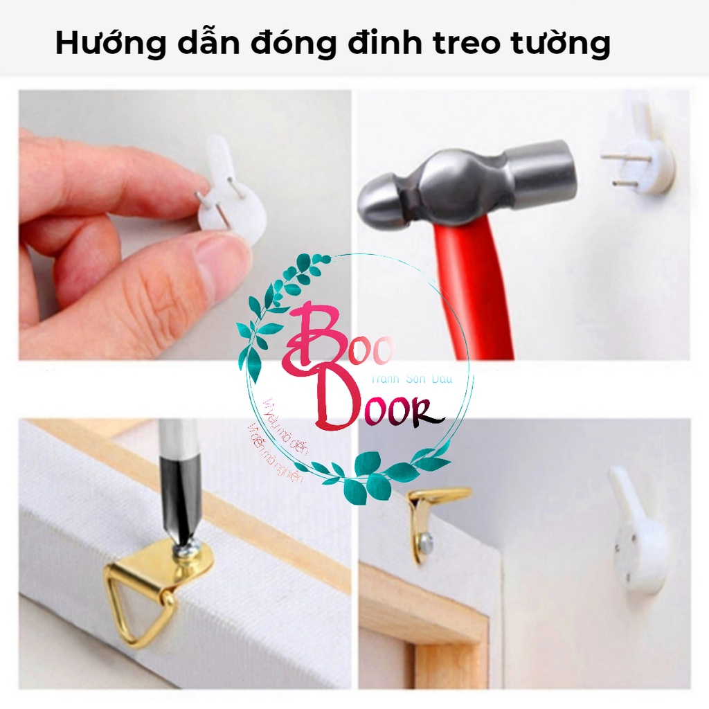 Tranh tô màu số hóa côbé tóc xù tổng hợp- Boodoor Tranh Sơn Dầu