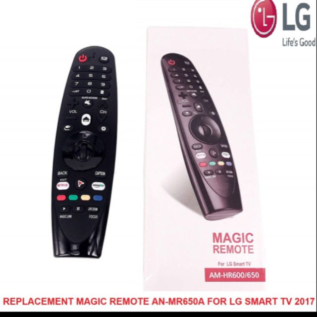 ĐIỀU KHIỂN MAGIC REMOTE TIVI LG 2017 AN-MR650A (PHIÊN BẢN RÚT GỌN AM-HR650A)