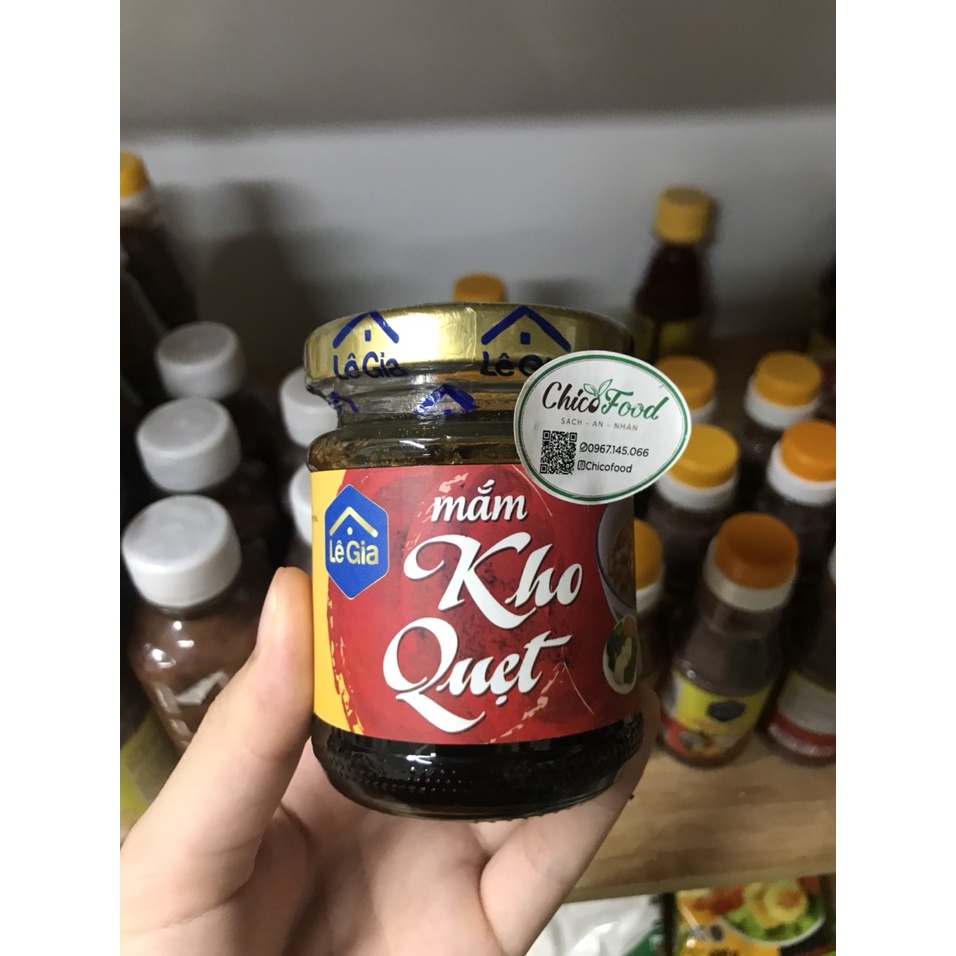 Mắm Kho Quẹt Tôm Thịt Lê Gia Lọ 160g