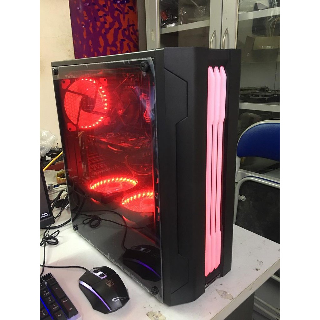 •	Bộ Máy Tính Chơi Game Pc Gaming Live Stream LOL CHƠI PUBG PC FIFA 4- i5 Ram 8GB SSd 120GB màn hình 22,24 inch | BigBuy360 - bigbuy360.vn