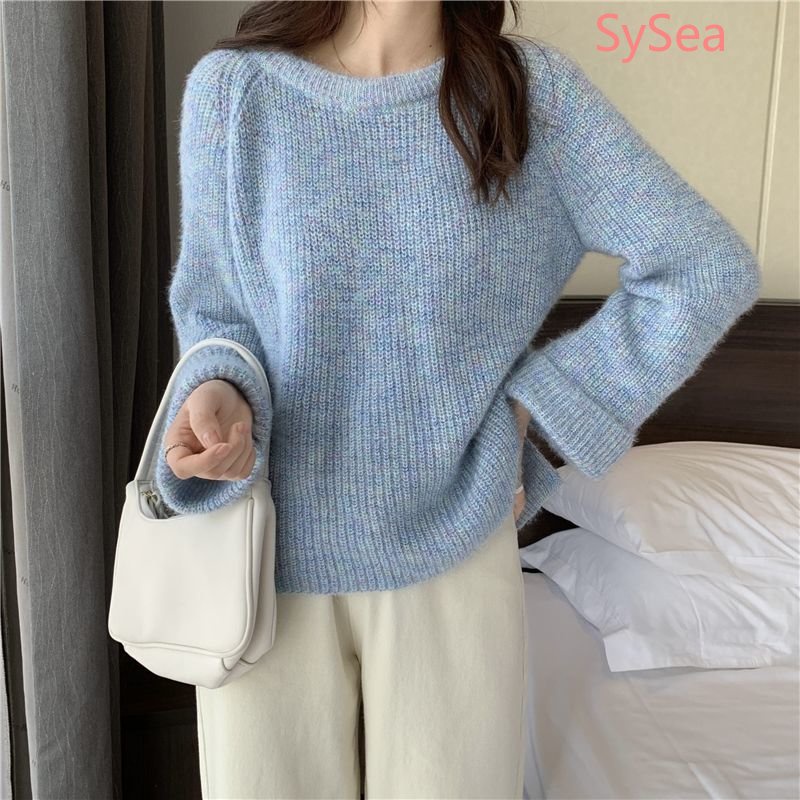 Áo Sweater Plus size Thời Trang Mùa Thu Hàn Quốc Dành Cho Nữ