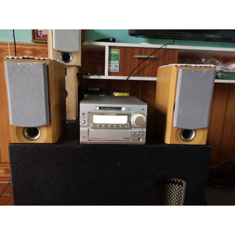 bộ Dàn mini Kenwood SG550MD có cổng quang.