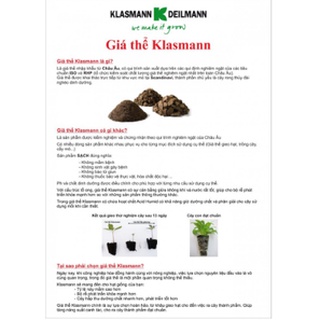 Giá thể ươm hạt Klasmann TS2 / Peat Moss 1kg (cân lẻ)