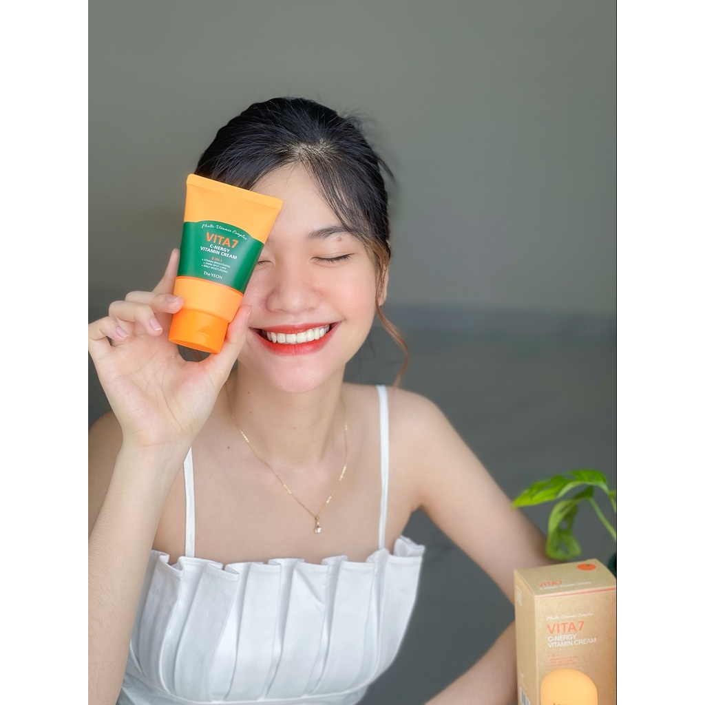 [The YEON] Kem dưỡng trắng da 3in1 VITA7 C-Nergy Vitamin Cream 100ml PICKO