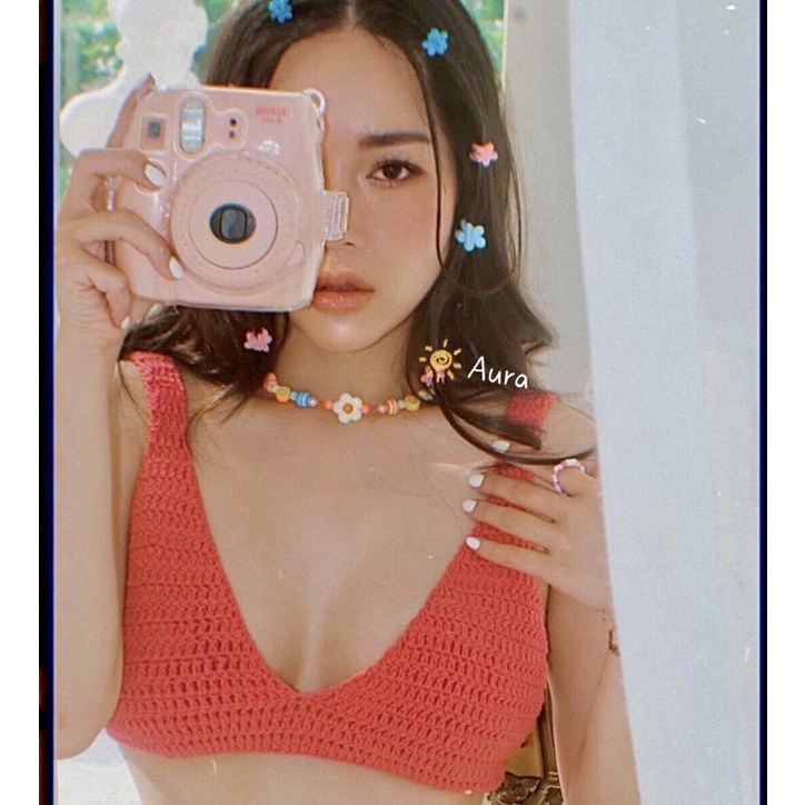 Vòng cổ Bloom Mix Color Handmade thiết kế bởi Aura