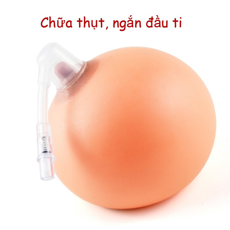  Dụng cụ hút đầu ti, chữa núm vú thụt, ngắn, không có đầu ti NIPPLE