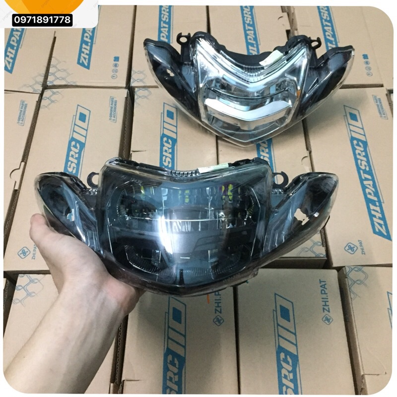 Choá đèn 2 tầng Sirius chính hãng Zhipat - đèn pha 2 tầng sirius