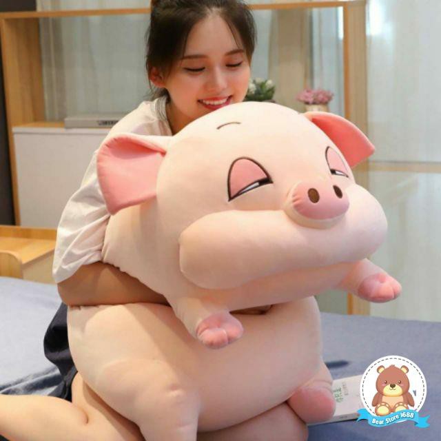 <HOT> Gấu bông gối ôm heo béo ú đáng yêu ngộ nghĩnh CUTE MỚI NHẤT 2021