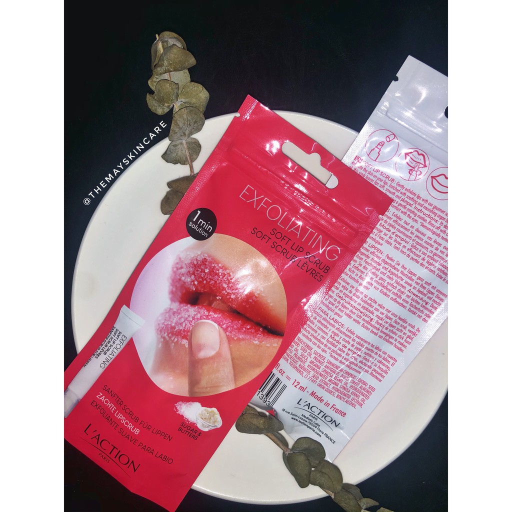 Tẩy tế bào chết làm mềm môi L'action Paris - 12ml | BigBuy360 - bigbuy360.vn