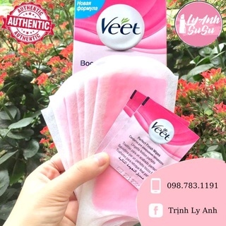 MIẾNG WAX LÔNG VEET BODY 12 MIẾNG