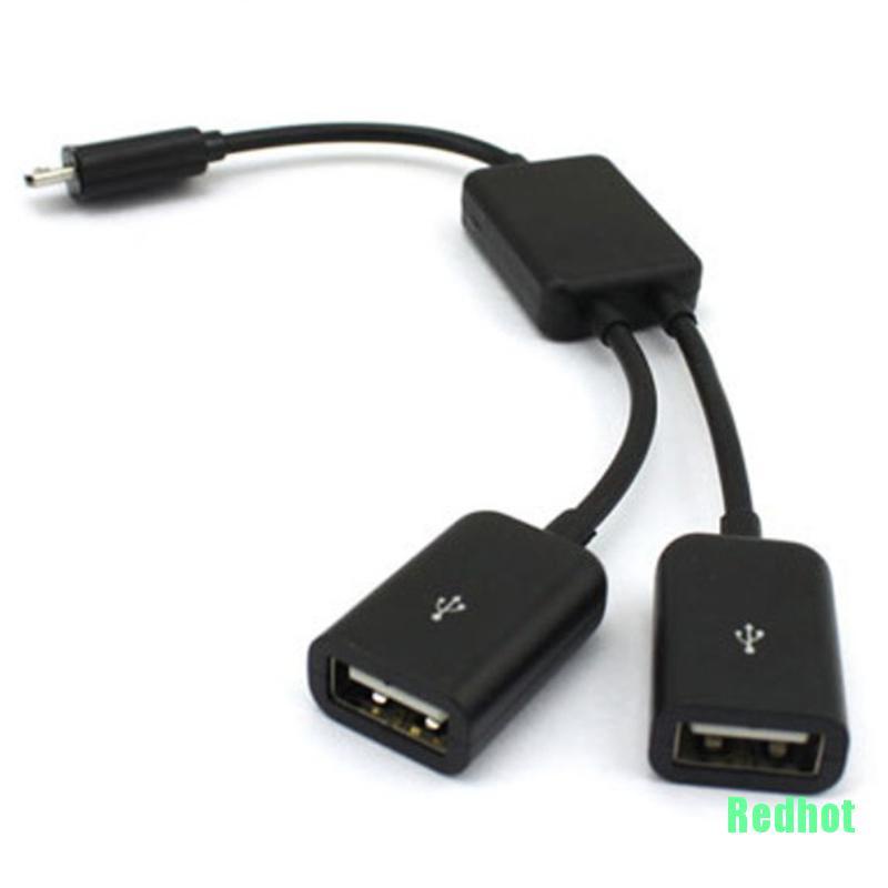 Cáp chuyển đổi Hub Micro Usb Otg cho máy tính bảng/ điện thoại thông minh