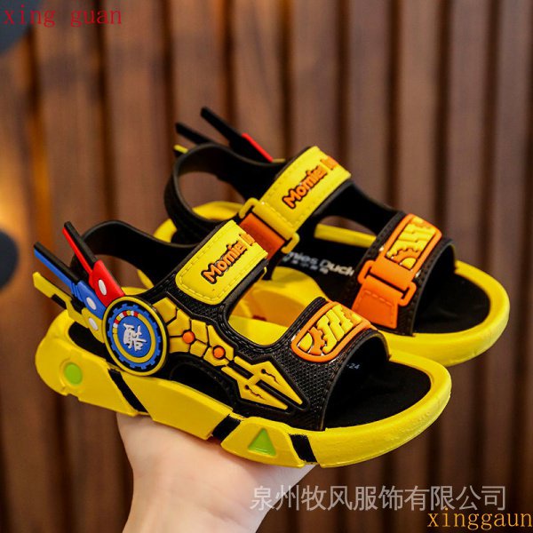 Giày Sandal Đế Mềm Chống Trượt Thời Trang Mùa Hè Dành Cho Học Sinh Tiểu Học