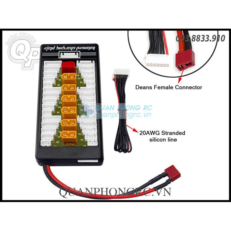 Vĩ sạc 6 pin cho sạc B6 - ISDT
