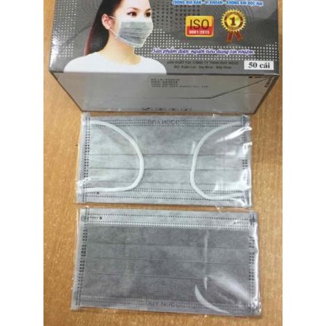 Hộp 50c Khẩu trang y tế kháng khuẩn 4 lớp