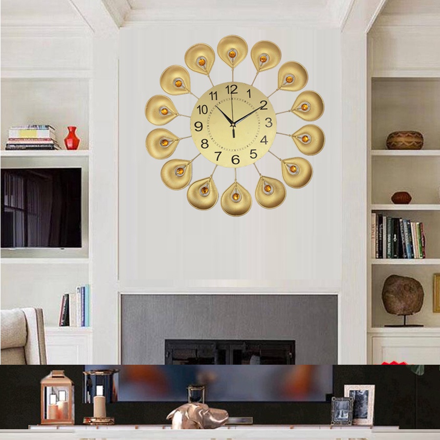 Đồng Hồ Treo Tường trang trí kim trôi  N3