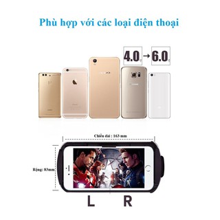 Kính 3D Thực Tế Ảo VR Box Version 2 Cao Cấp Hơn