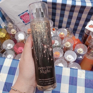 Xịt thơm body mist Bath & Body Works Into The Night