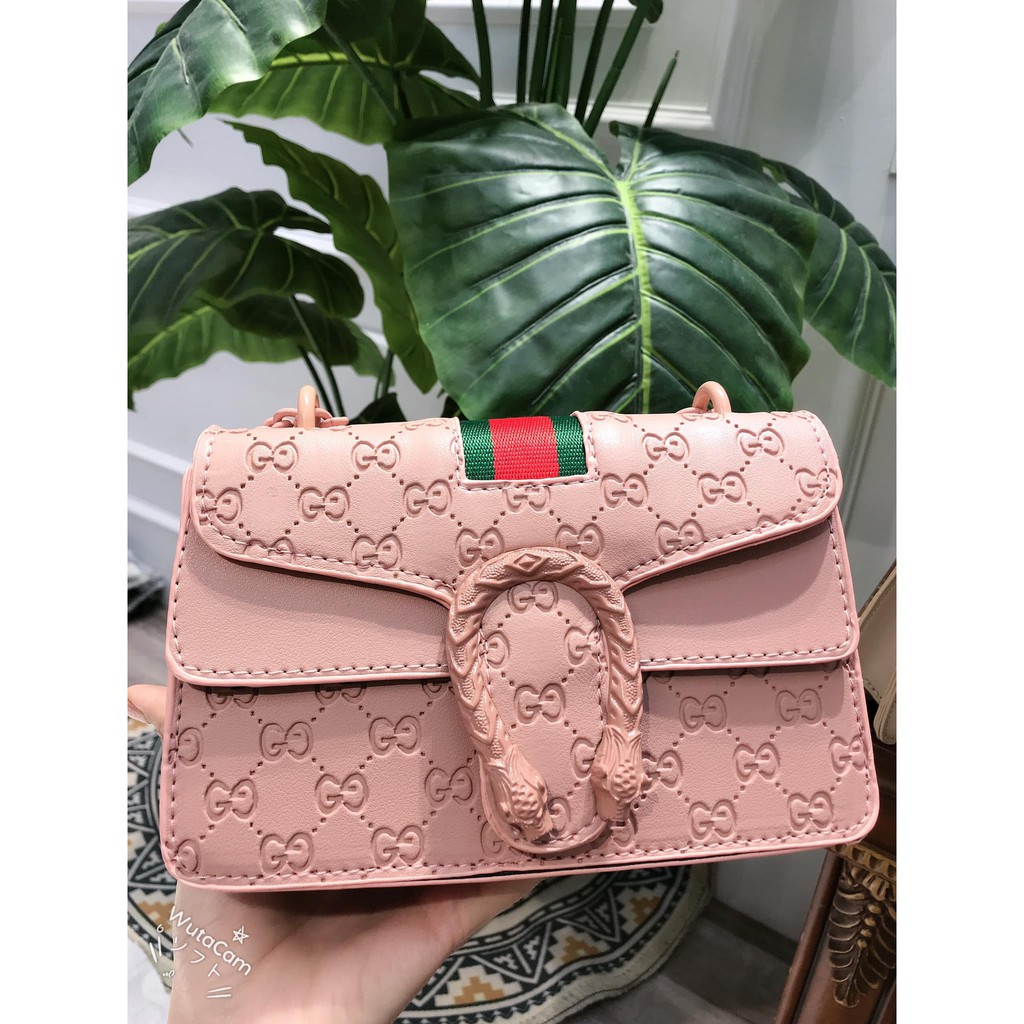 Túi đeo chéo nữ đẹp đi chơi cao cấp giá rẻ KHÓA RỒNG DC5